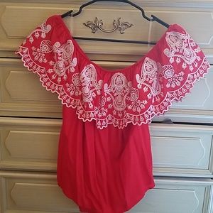 Off the shoulder top